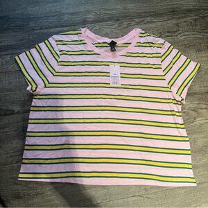 Wild Fable womens multi crop top size xxl NWT